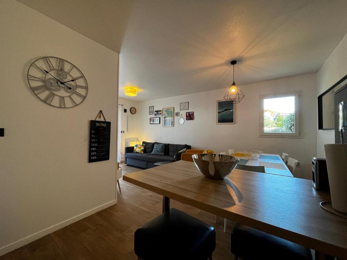 Bel Appartement T3 Avec Jardin, Piscine Et Parking, Proche Plage A Hendaye - Fr-1-239-739 المظهر الخارجي الصورة